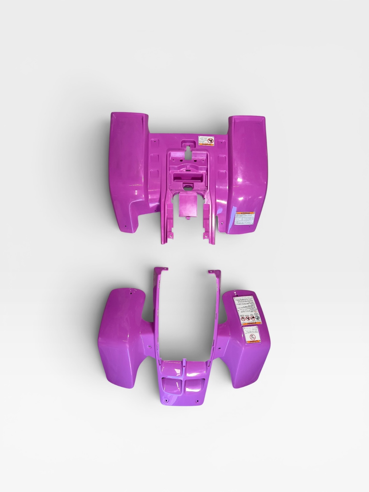 Faces Banshee 350 — Violet (avant + arrière)